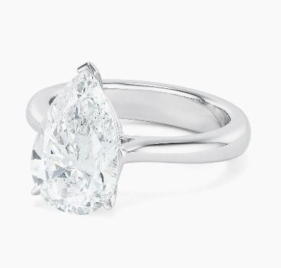 Pear Shape Diamond Ring