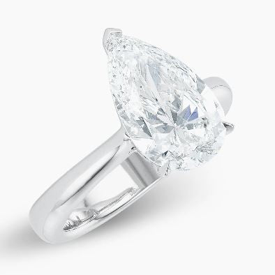 Pear Shape Diamond Ring