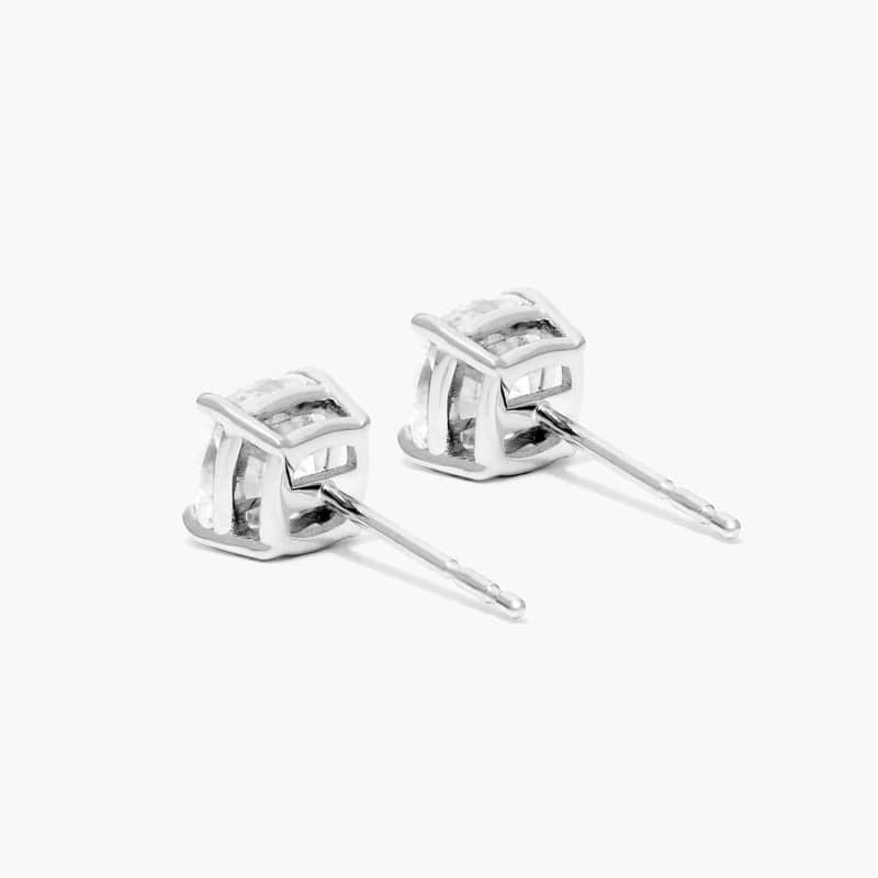Cushion Shape Lab Grown Diamond Earrings