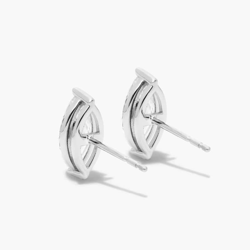 Marquise Cut Lab Grown Diamond Earrings