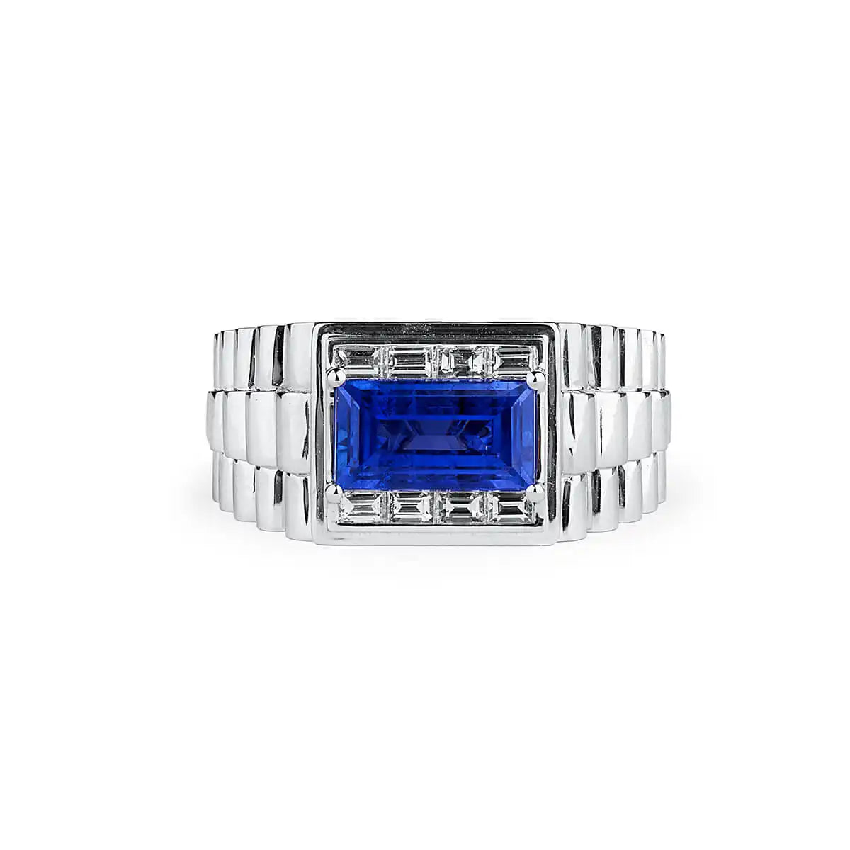 Blue Sapphire Ring for Men