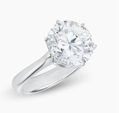 Classic Round Brilliant Diamond Ring