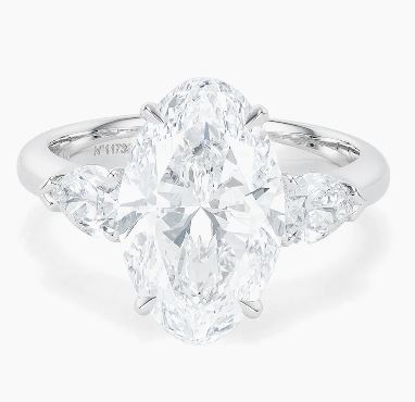 Oval Shape Diamond Ring
