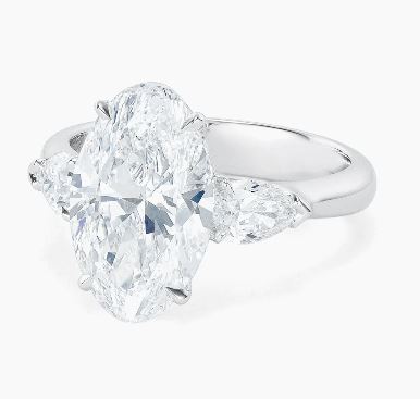 Oval Shape Diamond Ring