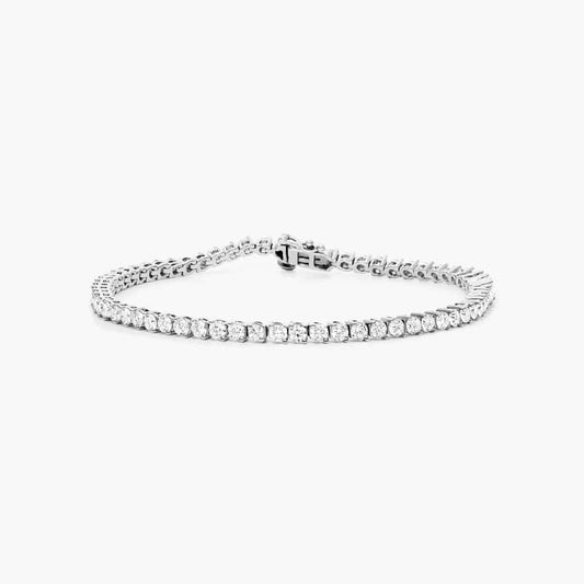 Round Diamond Tennis Bracelet